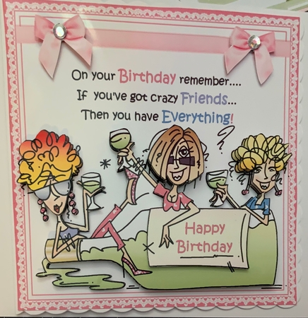 8x8 J.J and her crazy friends mini kit by Jennie Settle
