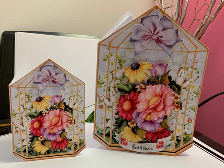 The Terrarium no3 5x7 Shaped Mini Page Kit by Jennie Settle