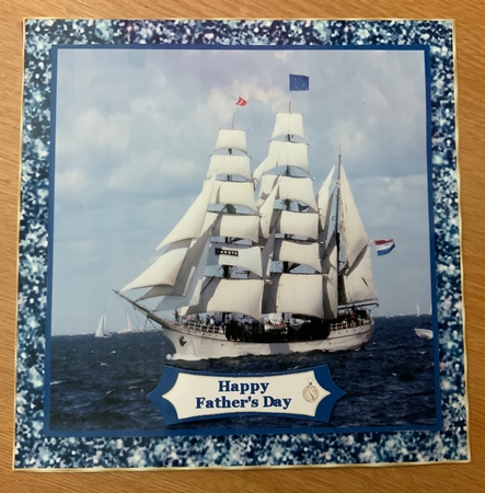 Magnificent Yacht - 8x8 Mini Kit by Jennie Settle