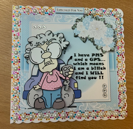 Grumpy Gertrude - PMS and GPS Mini Card Kit by Jennie Settle