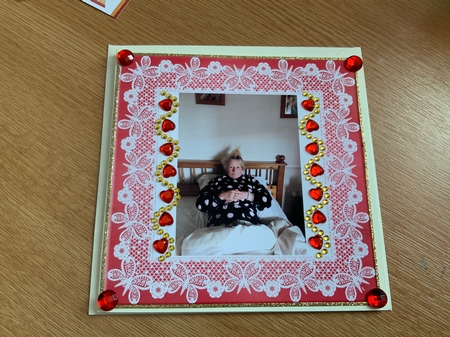 Lace Butterfly Frames Sweet by Jennie Settle