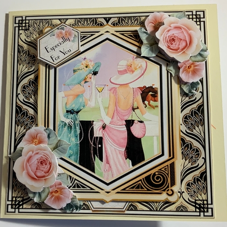 Art Deco Ladies Day 6x6 Mini Page Kit by Jennie Settle