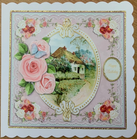 SUMMER GARDEN 6X6 by Jennie Settle