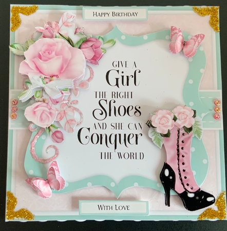 Shoes1 Card Kit by Jennie Settle