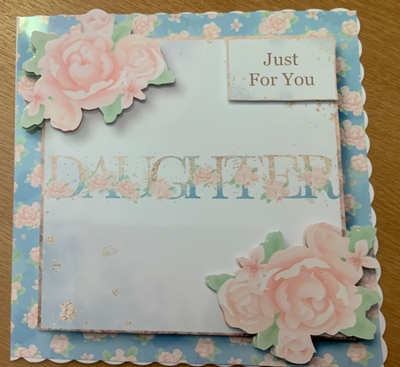 Family Names Pink Roses & Glitter Bumper Kit by Jennie Settle