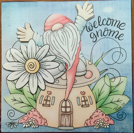 Welcome Gnome by Jennie Settle