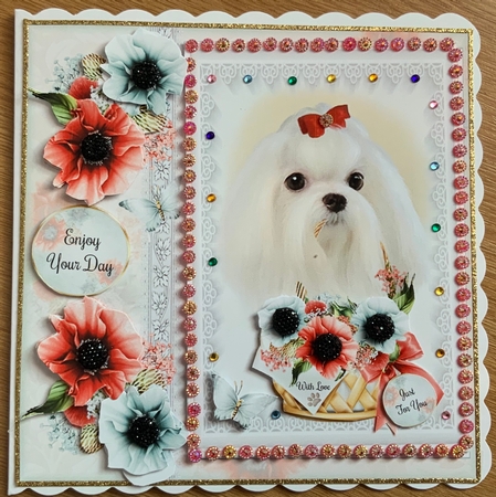 Saying It With Flowers no8 Mini Page Kit by Jennie Settle