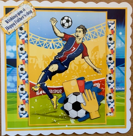 Football mad mini kit by Jennie Settle