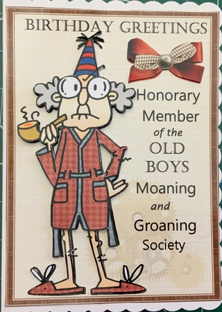 Gus in the old boys club mini kit by Jennie Settle