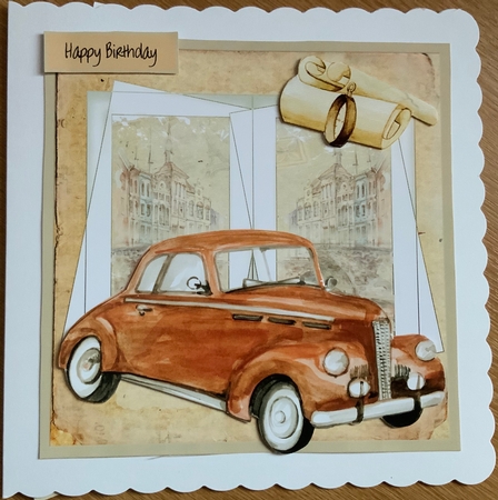Paris travels 7x7 card by Jennie Settle