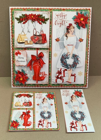 Merry & Bright 2 Christmas Mini Page Kit by Jennie Settle