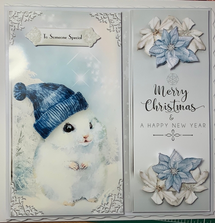 Cute Hampster Christmas by Jennie Settle