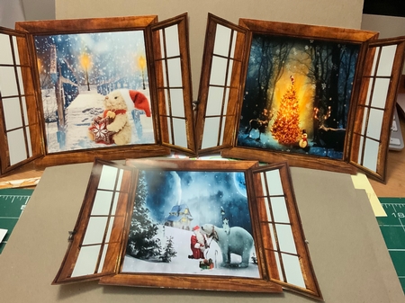 Christmas Windows  by Jennie Settle