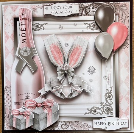 Pink Champagne  by Jennie Settle