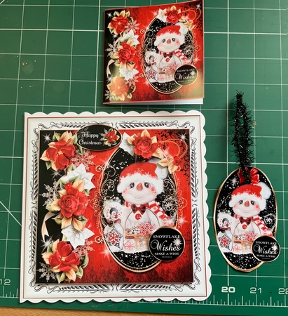 Snowflake Wishes Mini Page Kit by Jennie Settle