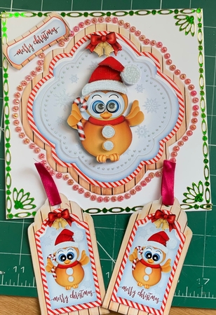Xmas DecoupageTopper n Tags-1 by Jennie Settle