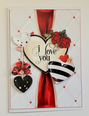 Valentine hearts by Jennie Settle