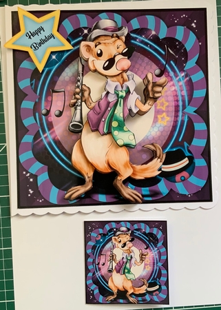 Jazzy Ferret  by Jennie Settle