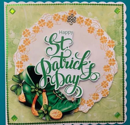 St. Patricks Day 8x8 Card Kit by Jennie Settle