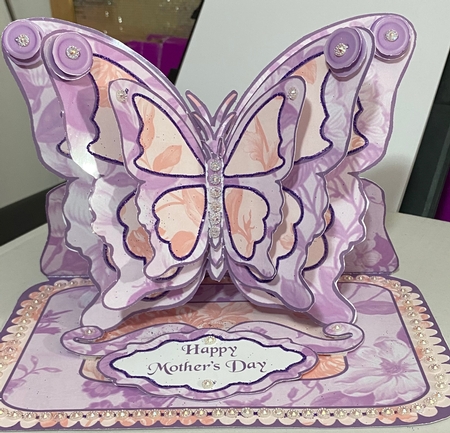 BE Purple & Peach Mothers Day by Jennie Settle