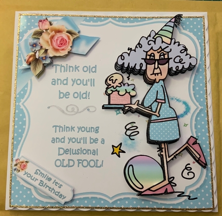 8x8 Stella about feeling young mini kit by Jennie Settle
