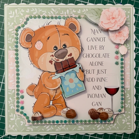 Chocolate Alone Mini Kit by Jennie Settle