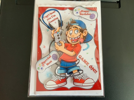 Gamer boy birthday by Jennie Settle