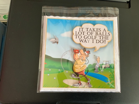 Golfing Buddies  Mini Card Kit #1 by Jennie Settle