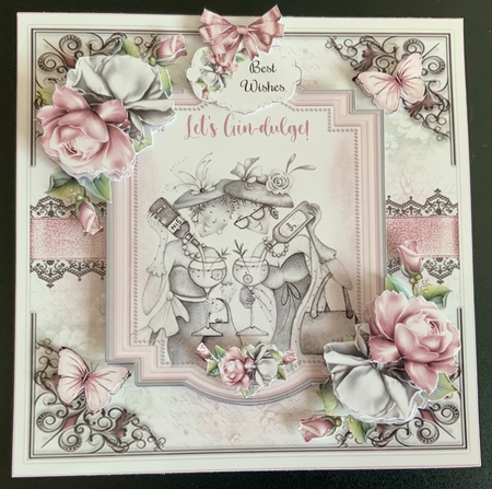 Lets Gin-dulge Mini Page Kit  by Jennie Settle