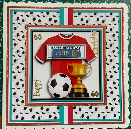 8X8 Card Front Pittaluga Liverpool Football Football Team by Jennie Settle