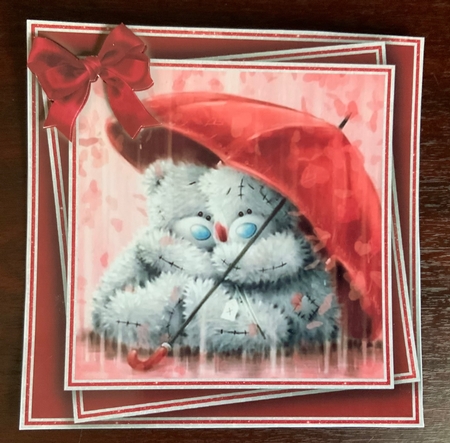 Teddy Bear Love Mini Kit #6   6 DIFFERENT MATCHING BOOKMARKS** by Jennie Settle