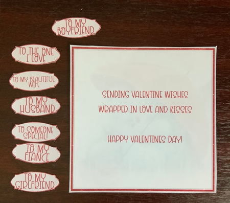 Teddy Bear Love Mini Kit #6   6 DIFFERENT MATCHING BOOKMARKS** by Jennie Settle
