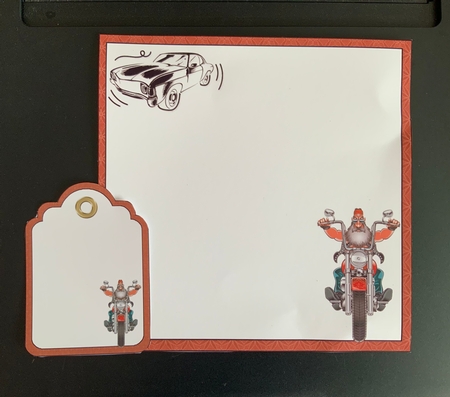 8x8 Classic male birthday greetings 1 mini kit by Jennie Settle