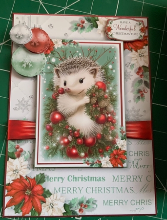 Sending Christmas Hedgehugs by Jennie Settle