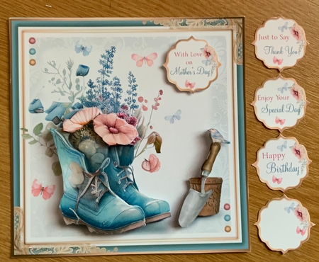 The Blue Garden Boot by Jennie Settle