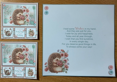 Sending Hedgehugs by Jennie Settle