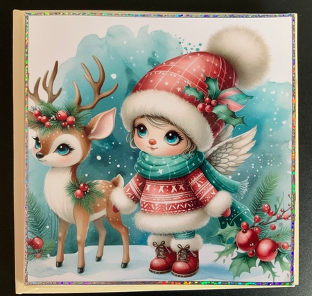  Whimsical  Christmas Elf by Jennie Settle