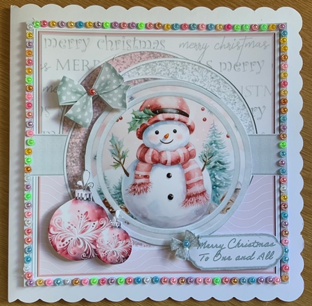 Pink Christmas by Jennie Settle