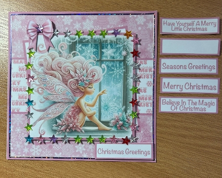 Winter Fairy #1 Mini Kit 7x7 by Jennie Settle