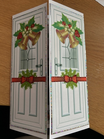 Santa With Funny Humour Gatefold For Christmas (ONE) by Jennie Settle
