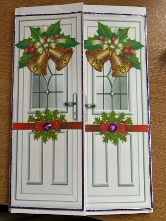 Santa With Funny Humour Gatefold For Christmas (TWO) by Jennie Settle
