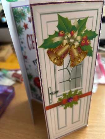 Santa With Funny Humour Gatefold For Christmas (TWO) by Jennie Settle