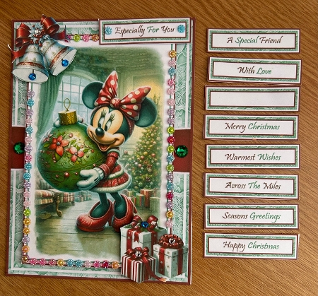Minnies Christmas Bauble Mini Kit by Jennie Settle