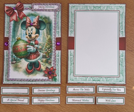 Minnies Christmas Bauble Mini Kit by Jennie Settle