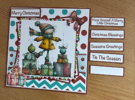 Christmas Kids #1 Mini Kit 7x7 by Jennie Settle