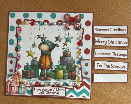 Christmas Kids #1 Mini Kit 7x7 by Jennie Settle