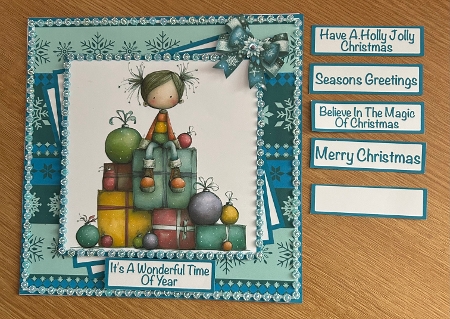 Christmas Kids #2 Mini Kit 7x7 by Jennie Settle