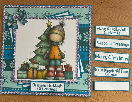 Christmas Kids #2 Mini Kit 7x7 by Jennie Settle