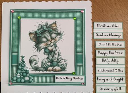 Whimsical Christmas 4 - Mini Kit 6x6 by Jennie Settle