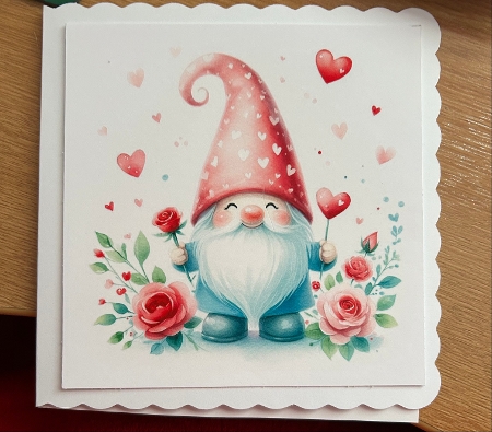 20+valentine /romantic gnomes card fronts CU PU by Jennie Settle